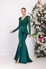 Odrella Night Wear Evening Dresses Emerald