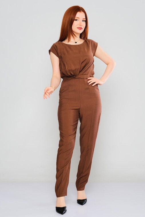 Explosion Casual Jumpsuits Brown