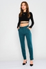 Fimore High Waist Casual Trousers أخضر