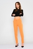 Fimore High Waist Casual Trousers البرتقالي