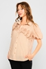 Detective Casual Blouses Beige