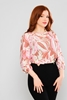 Explosion Three Quarter Sleeve Casual Blouses