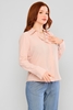 Explosion Long Sleeve Casual Blouses розовый