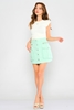Wo-man Casual Skirt Mint