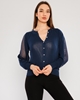 Pitiryko Buttoned Casual Cardigans Navy