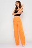 Airport Low Rise Casual Trousers Orange