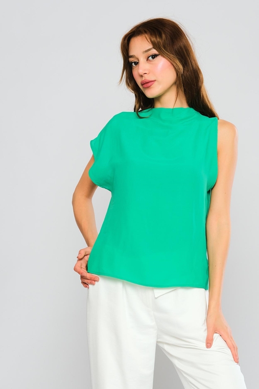 Show Up Günlük Giyim Bluzlar Yeşil Fuşya Ekru