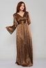 Explosion Maxi Casual Dresses Brown