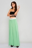 Bubble High Waist Casual Trousers Mint