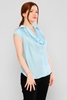 Mac Park Casual Blouses Baby Blue
