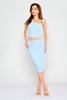 Airport Night Wear Skirts Baby Blue