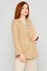Dolce Bella Casual Jackets Camel