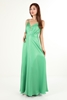 Seres Night Wear Evening Dresses أخضر