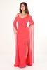 Seres Night Wear Evening Dresses Coral