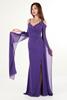 Seres Night Wear Evening Dresses Purple