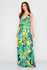 Explosion Maxi Sleevless Casual Dresses Green