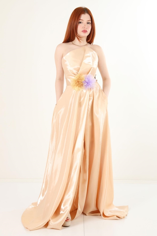 Sesto Senso Night Wear Dresses Gold Ecru
