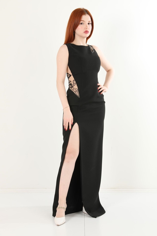 Sesto Senso Night Wear Dresses Black Coral