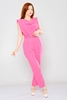 Green Country Casual Jumpsuits Pink