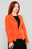 Mangosteen Blazer Work Wear Jackets Orange