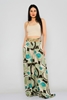 Green Country High Waist Casual Trousers كاكي