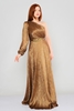Explosion Maxi Long Sleeve Night Wear Dresses Brown
