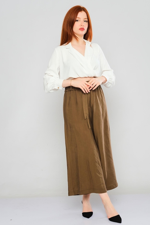 Show Up High Waist Casual Trousers