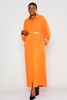Pole & Pole Maxi Casual Dress Orange
