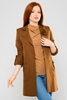 Bubble Casual Jackets Brown