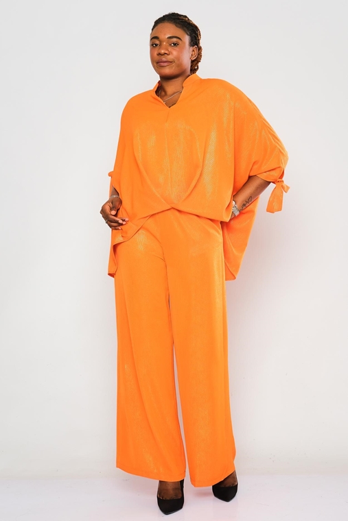 Pole & Pole ملابس غير رسمية بدلة البرتقالي المنك البيج الرمادي زيتون