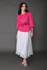 Dark Rose Casual Dresses Fuchsia