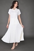 Dark Rose Casual Dresses Beyaz
