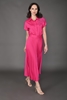 Dark Rose Casual Dresses Fuchsia