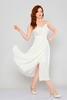 Rissing Star Casual Dresses أبيض
