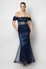 Rengin Casual Evening Dresses Black Navy темно синий