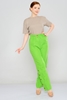 Joymiss High Waist Casual Trousers Mango Green-Neon Yeşil-Neon