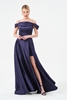 Dans Night Wear Evening Dresses Black Navy Sax Emerald темно синий