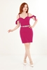 Dans Night Wear Evening Dresses Black Fuchsia Ecru Sax Purple Emerald Baby Blue Fuşya