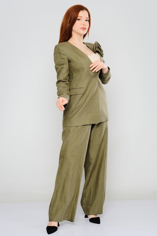 Sandrom Casual Suits Brown Beige Khaki
