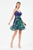 Dans Night Wear Evening Dresses Green Sax Purple Mint Пурпурный