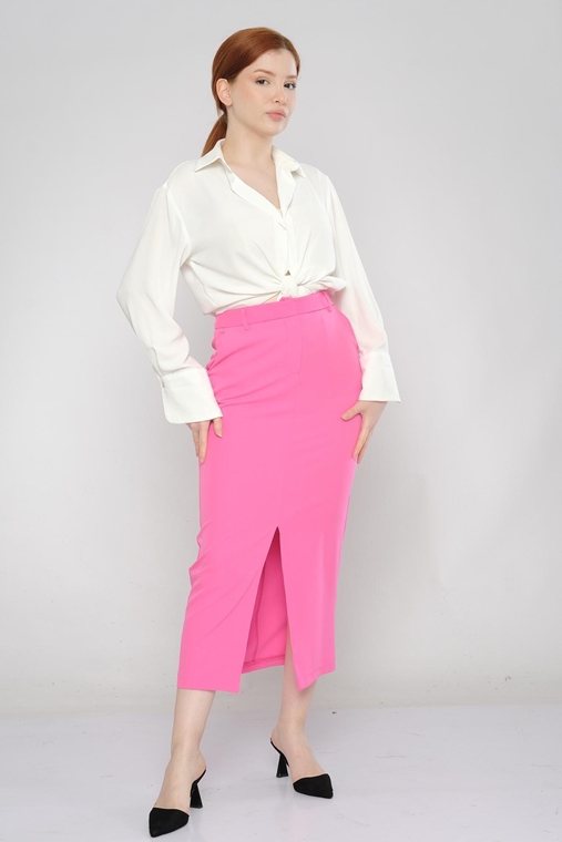 Joymiss Casual Skirts Black Beige Ecru Pink Light Neon-Fuchsia