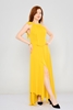 Miarte Maxi Sleevless Casual Dresses Mustard