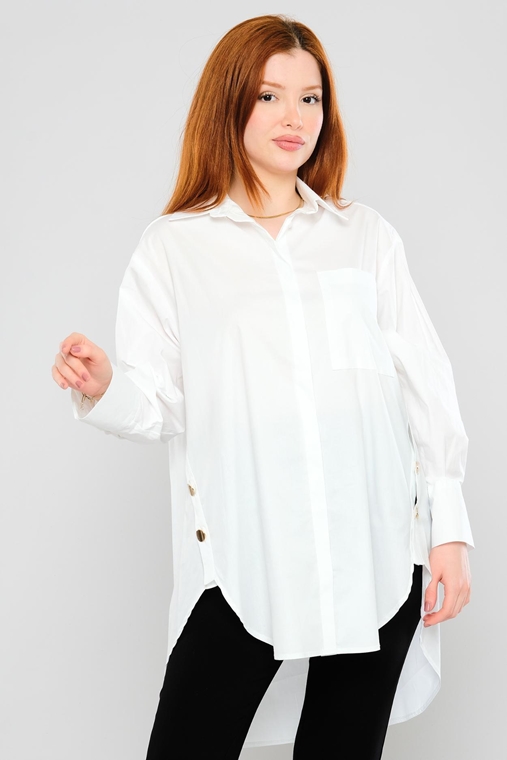 Mees Casual Blouses White