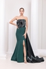 Odrella Night Wear Evening Dresses Stone Emerald Emerald