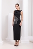 Elit Bella Night Wear Evening Dresses Siyah