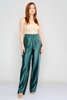 Fimore High Waist Casual Trousers Haki