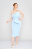 Gygess Casual Evening Dresses Black Powder Mint Baby Blue Baby Blue