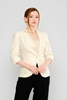 Mangosteen Casual Jackets Green Yellow Beige Orange Fuchsia Powder Cream الأصفر