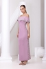 Odrella Night Wear Evening Dresses Black Fuchsia Rose WATER GREEN Gül