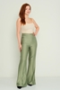 Fimore High Waist Casual Trousers Black White Blue Green Navy Mink Mustard зеленый